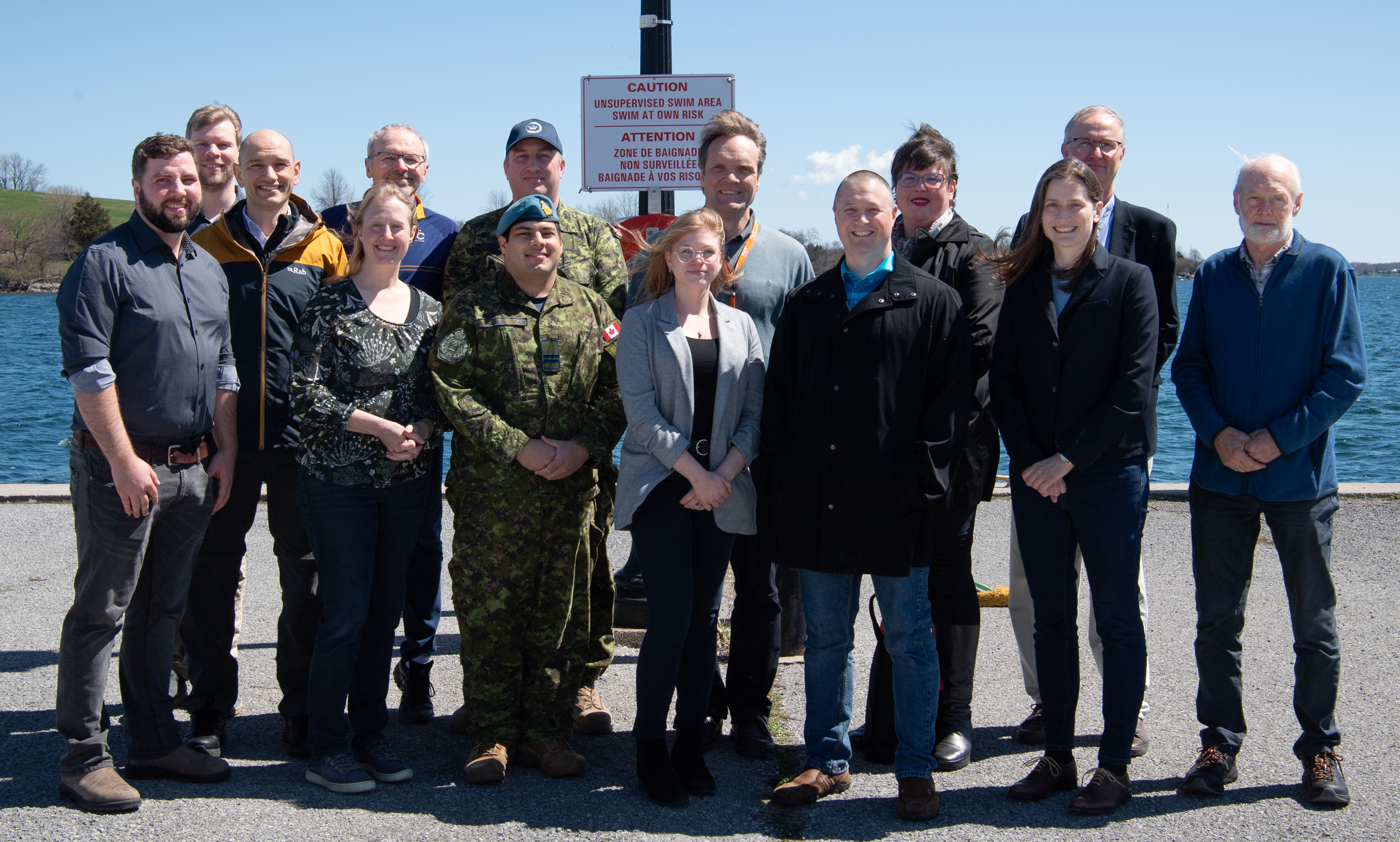 Photo du personnel enseignant et de recherche du département de chimie et de génie chimique